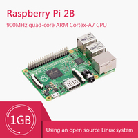 New Official Raspberry Pi 2 Model B Development Board BCM2836 900MHz quad-core ARM Cortex-A7 CPU Pi 2B Motherboard