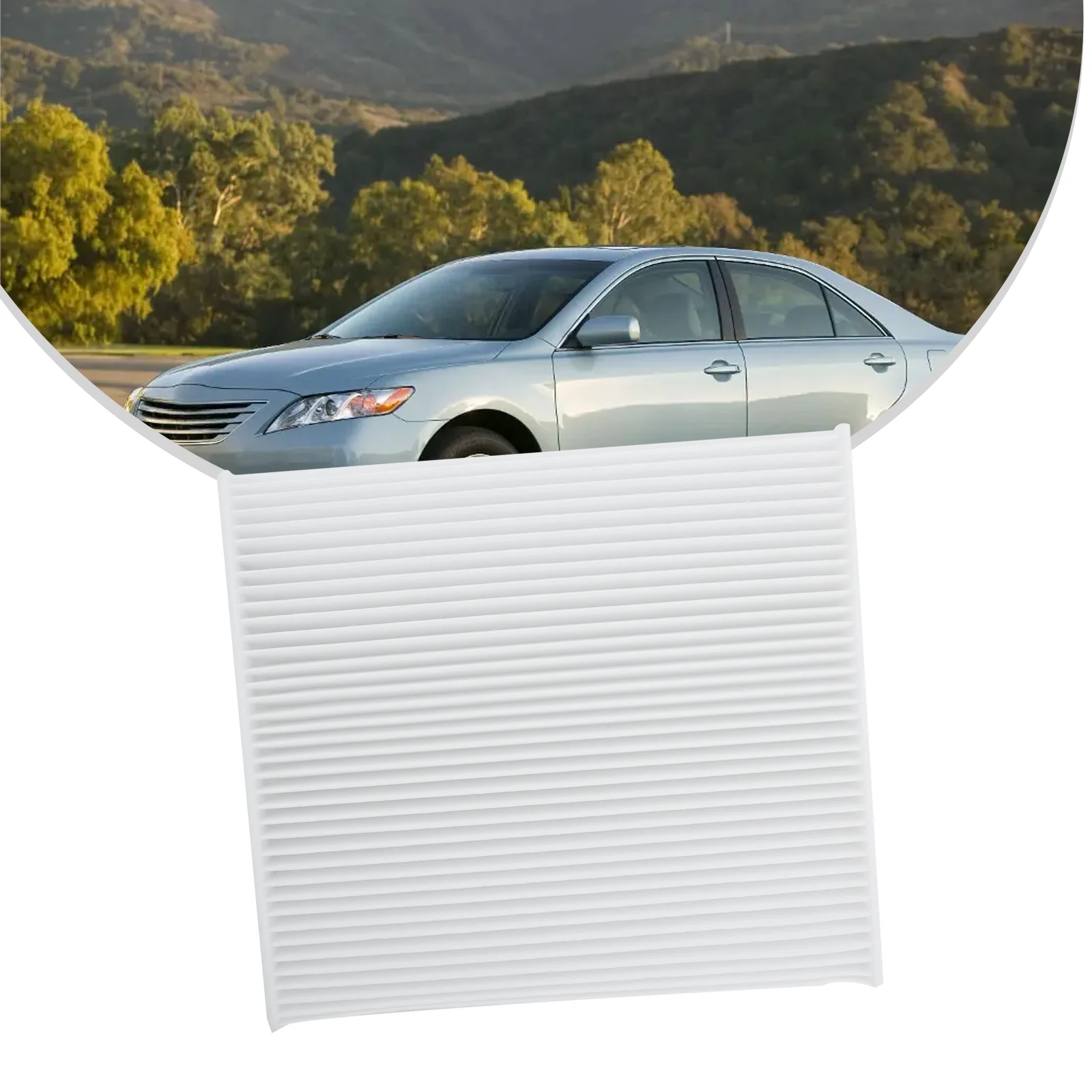 1Pcs Fabric Air Conditioning A/C Cabin Air Filter For Toyota 87139-YZZ20 87139-YZZ08 EAA Car Purifier Car Interior Products