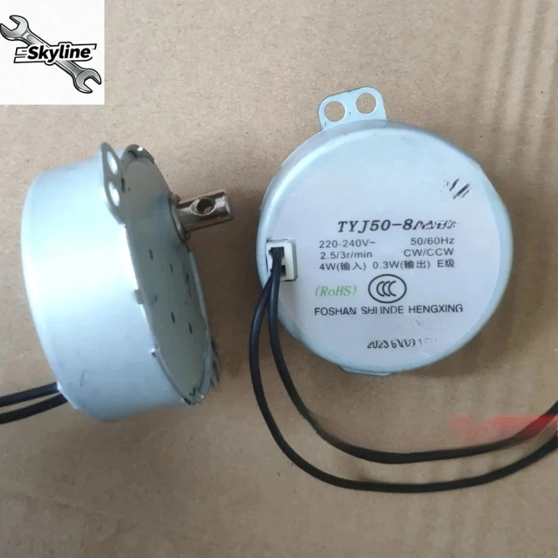 Synchronous Motor TYJ50-8A7 220V-240V 2.5/3RPM, Swing Motor Replacement Compatible With S314R Fan