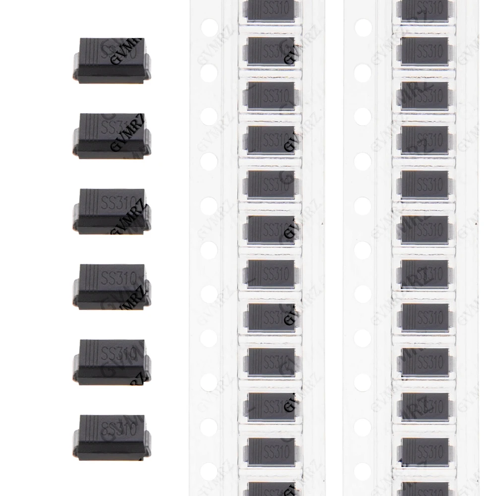 2000PCS SS110 SS12 Schottky Diodes & Rectifier Diodes Assortment Kit SS34 SS26 SS310  RS2M FR207 M1 M4 RS1M RS2M US1M SF14 SS12