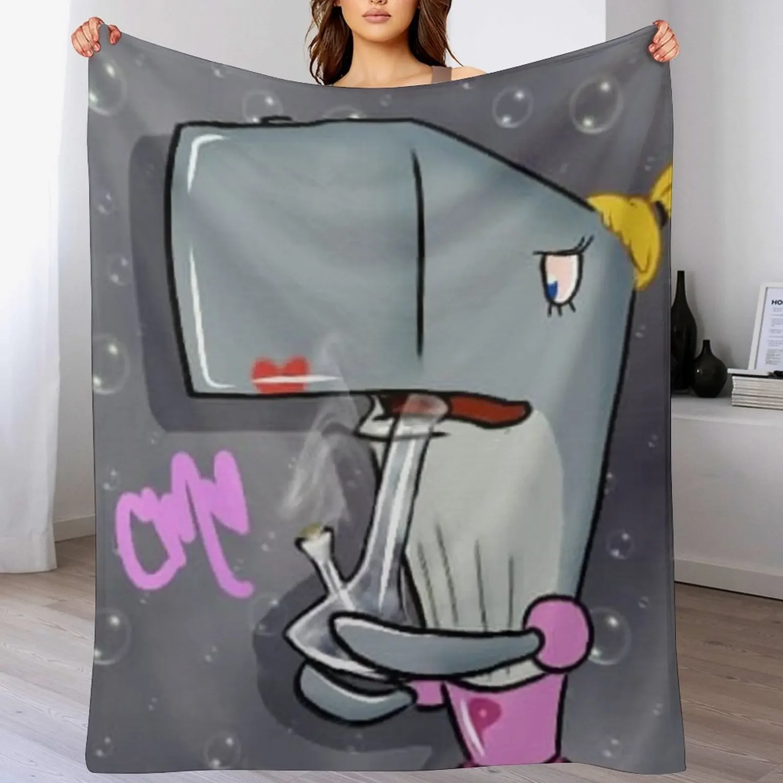 Stoner Pearl Throw Blanket No Pilling Soft Warm Blanket for Bed