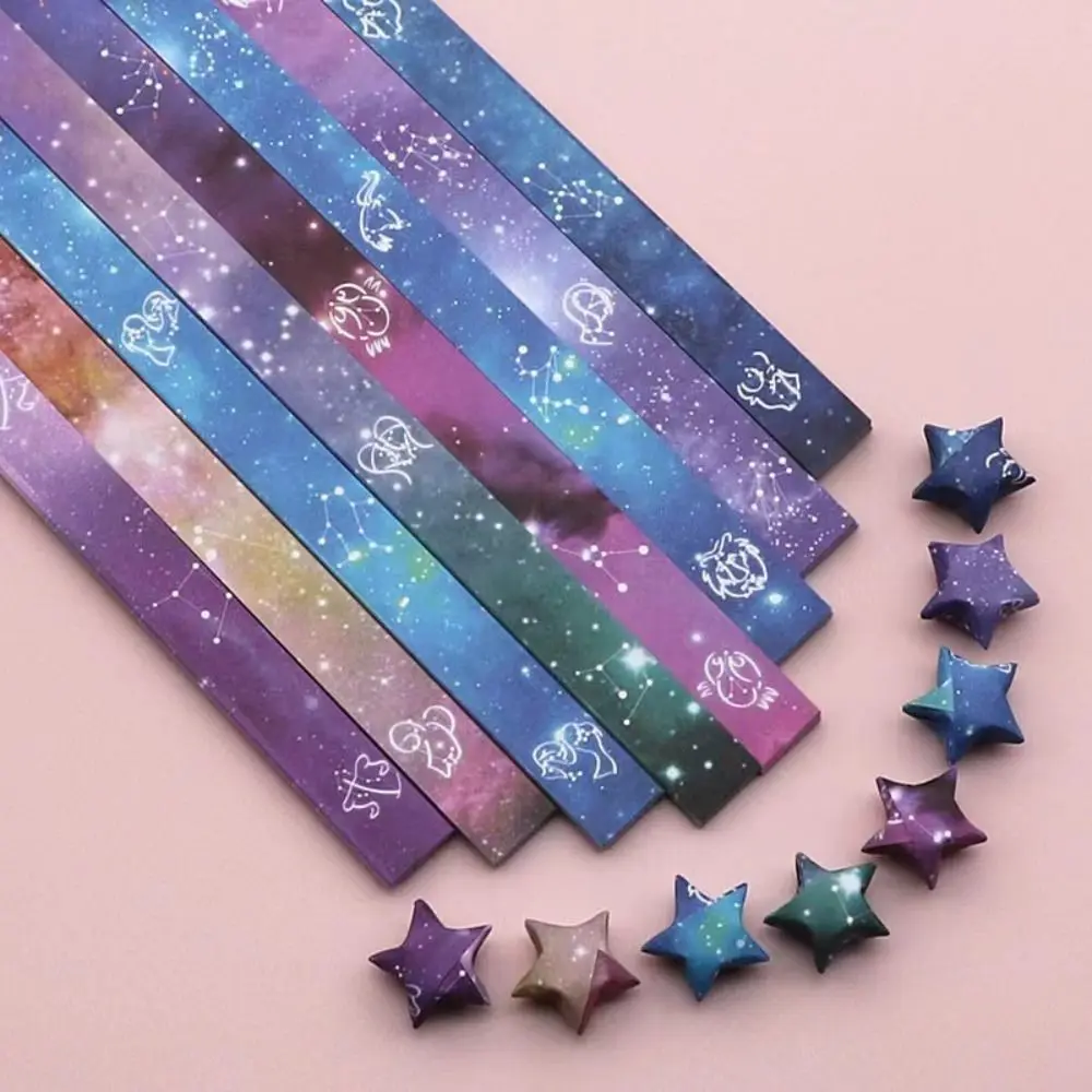 DIY Handwerk Origami Lucky Star Papier 540 Vellen Origami Papier Sterren Vouwen Origami Ster Papierstrips voor Papier Kunst Ambachten