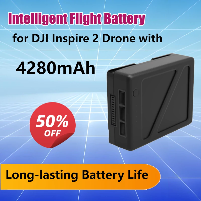 For DJI TB50 Intelligent Flight Battery 4280mAh for DJI Inspire 2 Drone with Long-lasting Battery Life