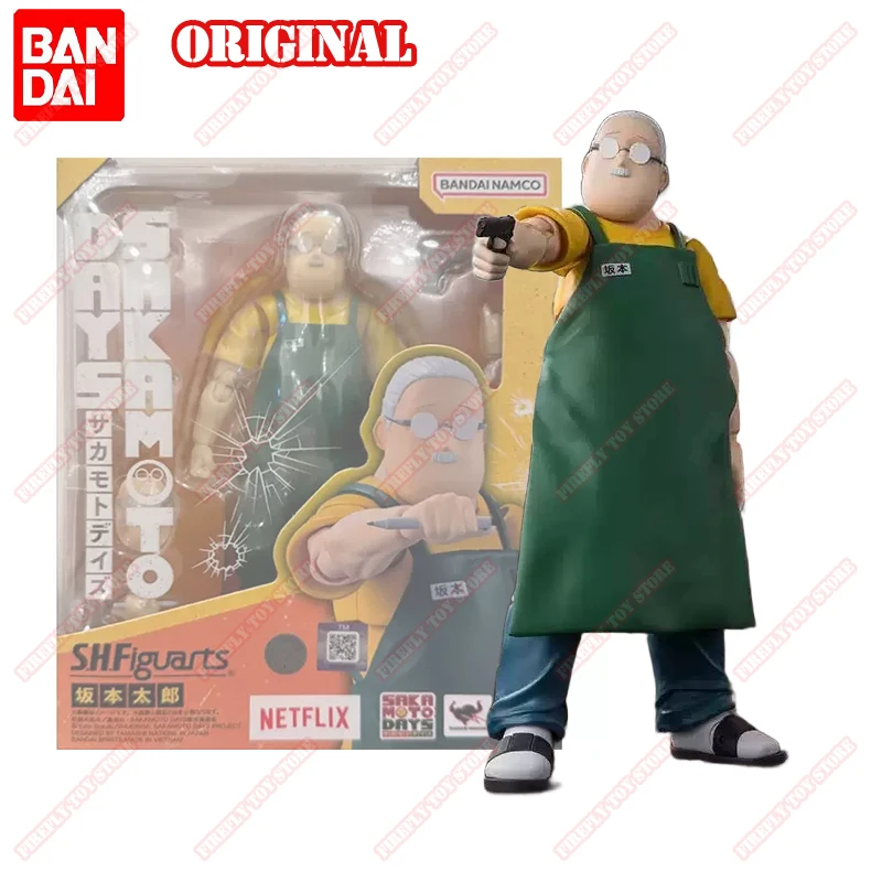 

BANDAI оригинальные SAKAMOTO DAYS SHF в наличии Таро Сакамото Шин Асакура фигурки аниме фигурки игрушки