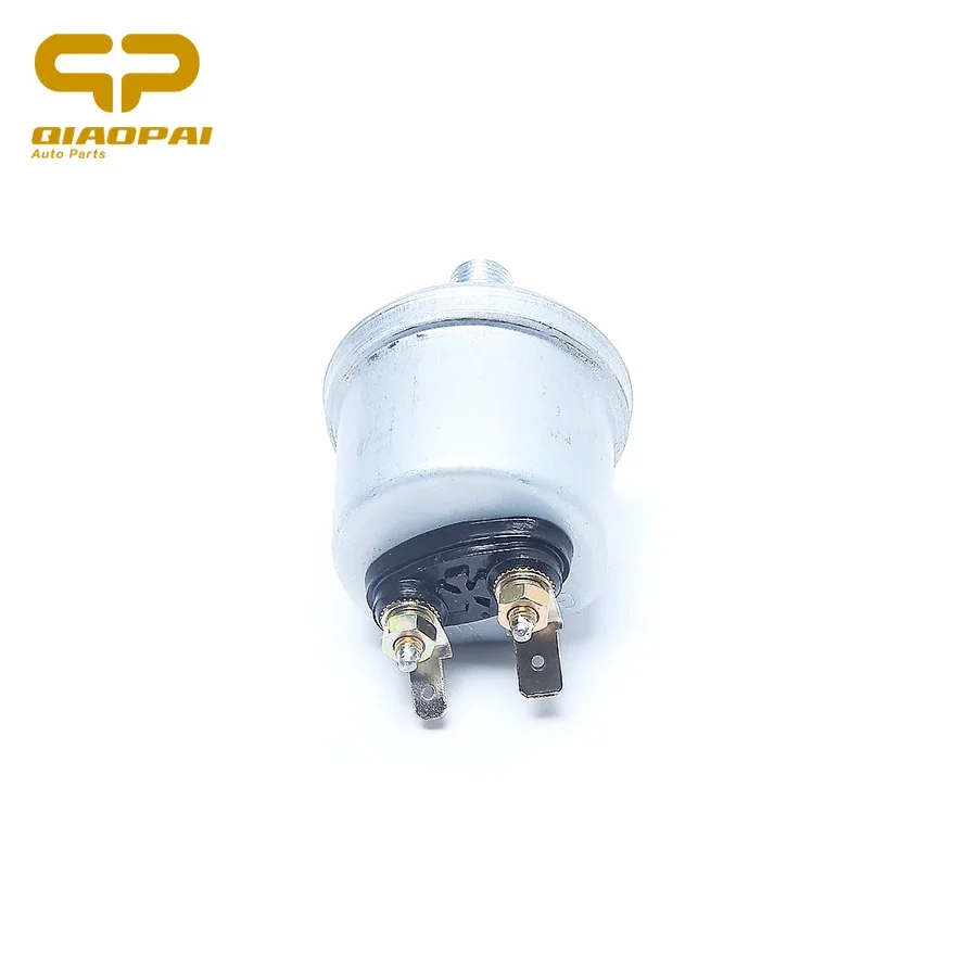 Engine Oil Pressure Sensor with warning contact 0-10bar 1/8NPT Oil Pressure Sender For VDO Meter bulldozer Boat Car