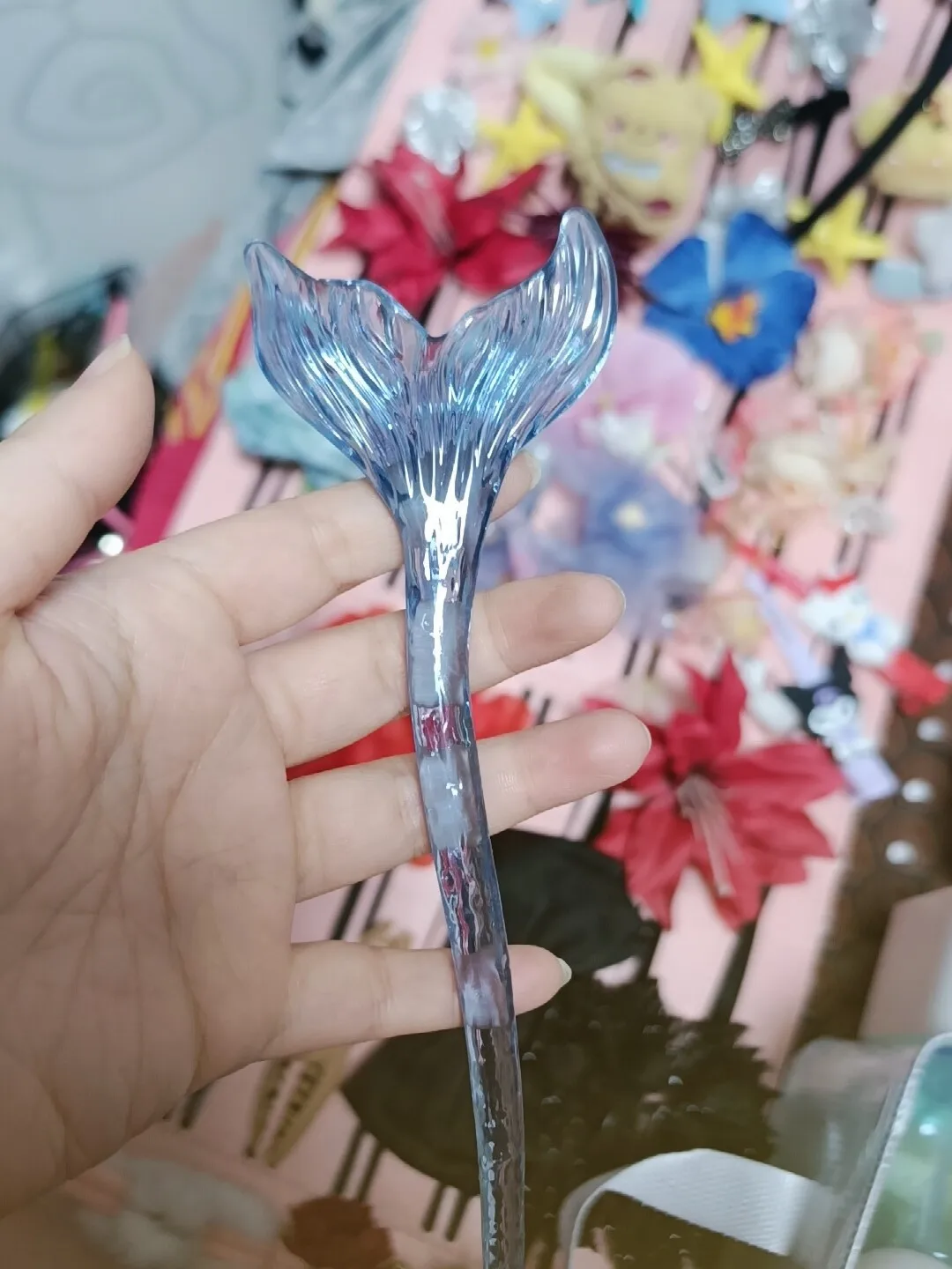 

Chinese Style Cyan Fish Tail Hairpin Vintage Elegant Hair Accessory for Women for Stylish Occasions for Women Daily Use