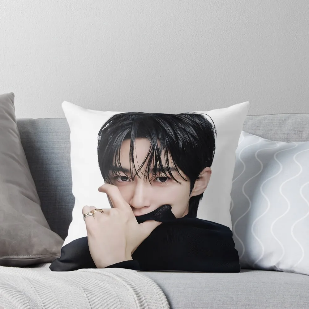 

Byeon Woo-seok Throw Pillow Pillow Cases Decorative Bed pillowcases Decorative Cushions For Living Room Christmas Covers pillow