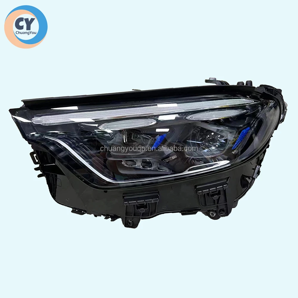 FOR Mercedes-Benz GLC AMG Digital Headlight Original Geometric Multibeam Light 2023 2024 2025 GLC43 63 300 Coupe C253 SUV X253