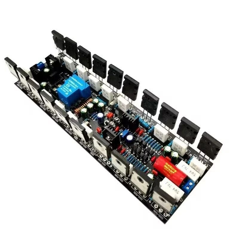 Mono 1000W power amplifier board 1943 + 5200 rear power amplifier board with horn protection
