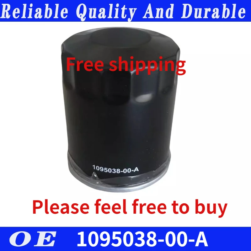 High quality Oil Filter 1095038-00-A  109503800A Fits For 17-21 Tesla Model 3 Front or Rear Drive Unit car accessories