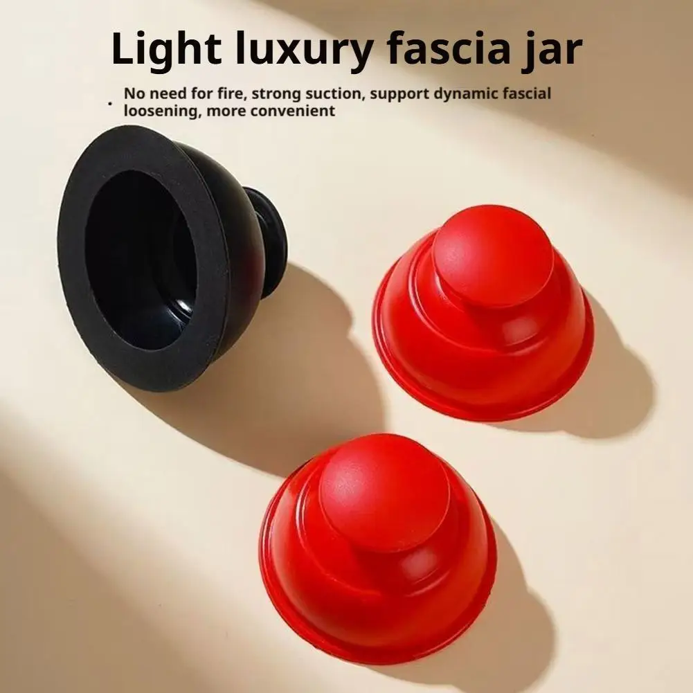 4pcs Anti Cellulite Massager Silicone Suction Cup Silicone Cupping Moisture Massage Body Cups Vacuum Cupping Therapy Set Jars