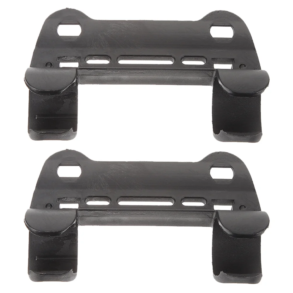 

2pcs Bike Pump Holder Cycling Pump Bracket Lightweight Plastic Securely Install Mountain Bike Inflator Support Compact