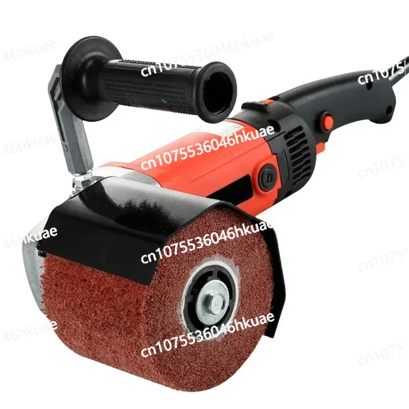 

Multi-functional Electric Polisher Motor Wire Drawing Machines Metal Wood/Steel/Floor Polishing Machine 1400W 3000RPM