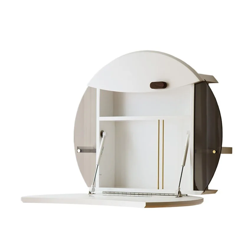 

Wall-mounted dresser folding table, small bedroom dressing cabinet, dressing table