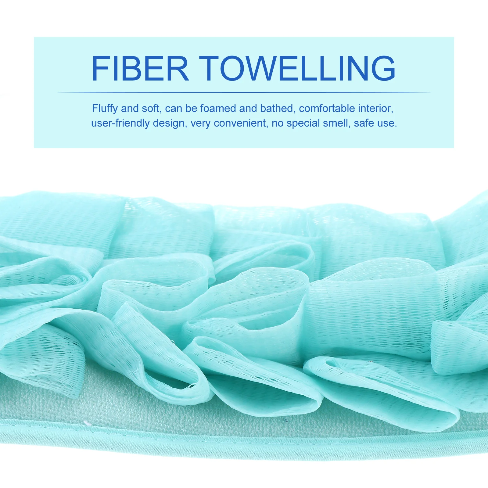 

1set 1Set Bath Gloves Double-Sided Bubble Net Exfoliating Back Brush Shower Sponge Wash Towel Body Scrubber Bathing Supplies