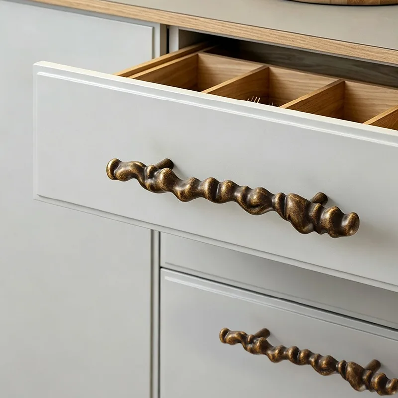 1PC  Cabinet Door Handle, Clothing Cabinet Door Handle, Shoe Cabinet, Bedside Table, Original and Personalized Drawer Handle
