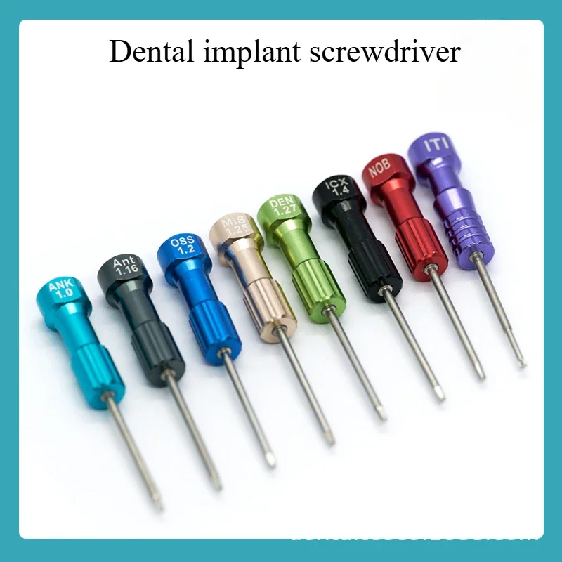 Dental Materials Stainless Steel Implant Screw Driver Screwdriver Technician Micro Dentist Instrument Laboratory Dental Tools