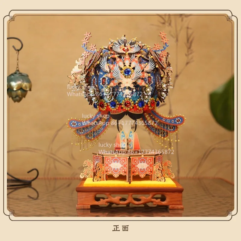 Assembled Model Handmade DIY Year of The Horse Birthday Gift for Girlfriend Music Music Box