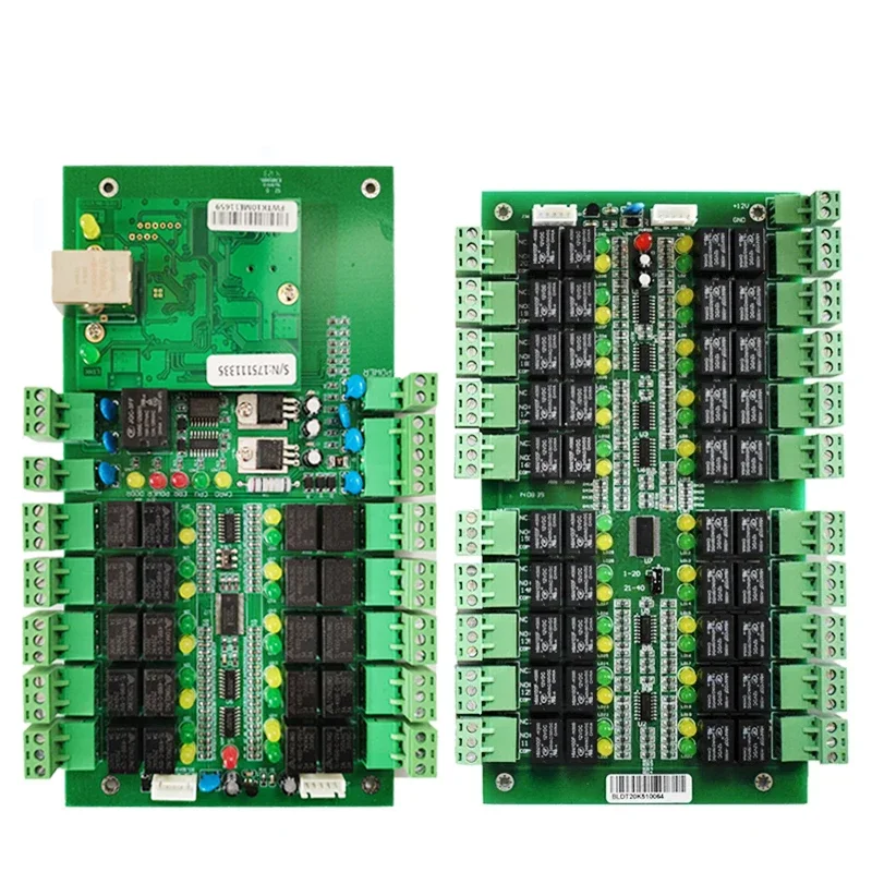 TCP/IP 10/20 Floors Biometric Fingerprint And RFID Card Reader Elevator Access Control Board Door Access control Panal System