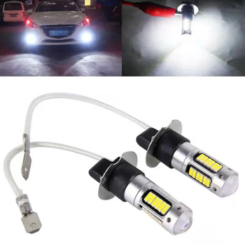 Led fog lamp H3 881 4014 30smd H3 881 H1 880 high brightness constant current au