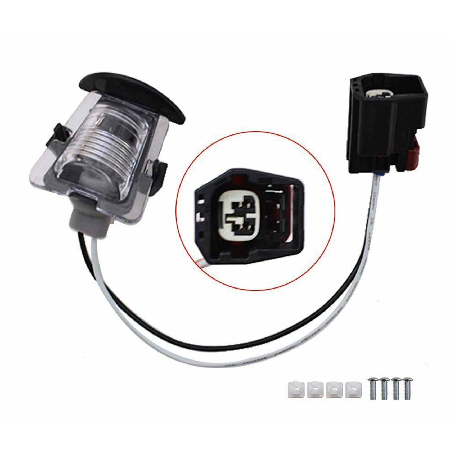 

Кронштейн и светильник для крепления номерного знака для Jeep Wrangler JK APO122056 2006-17 годов