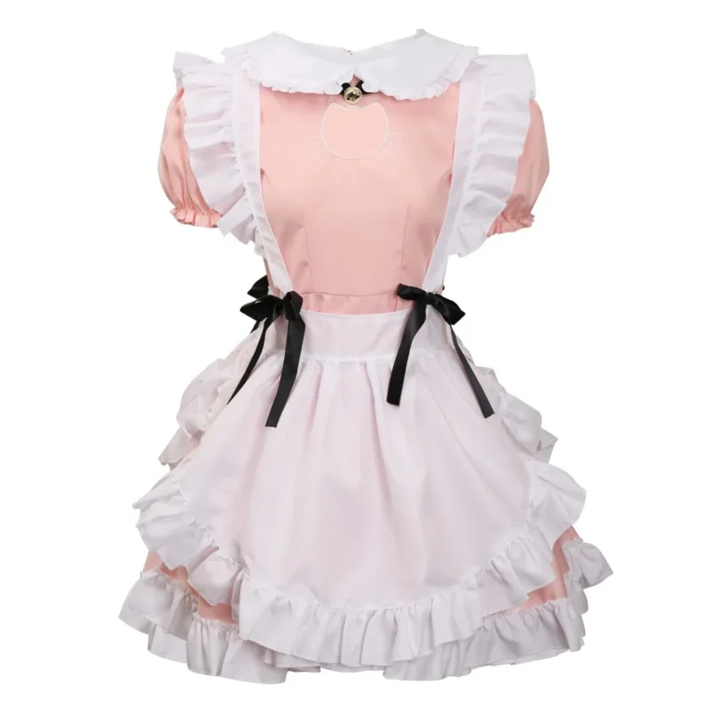 

Белое платье Лолиты, костюмы для косплея, милое сексуальное платье, французская аванбирная форма, кофейная юбка для официантки, вечерние женская одежда