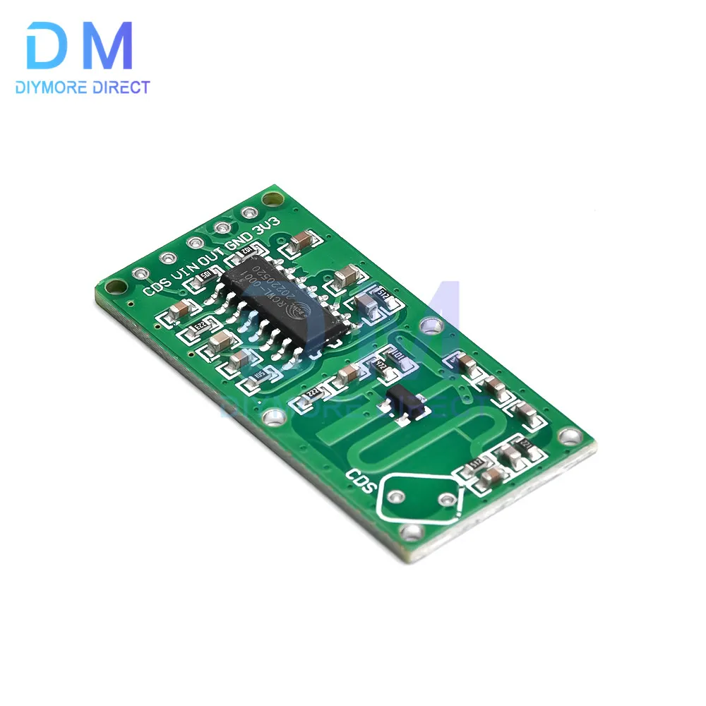 Módulo de interruptor de Sensor de Radar de microondas, RCWL-0516, inducción corporal, 3,3-25V