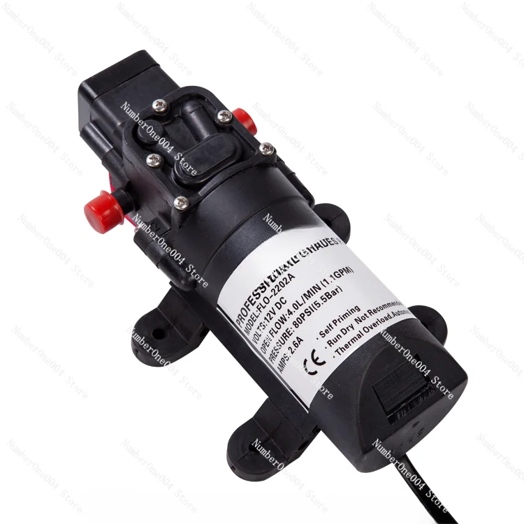 For FLO-2202A 4.0LPM 80PSI 12 volt best small electric water diaphragm pump sprayer for sale