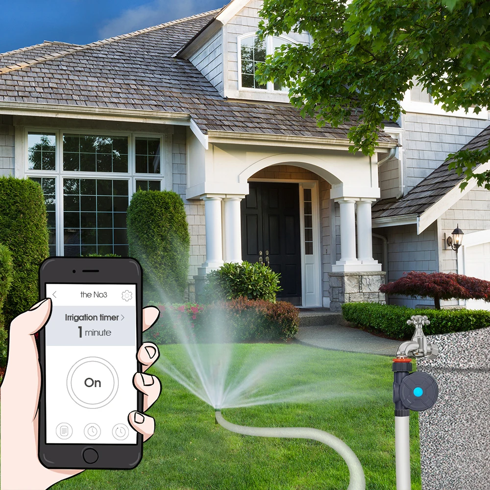 WIFI Bluetooth-compatible Sprinkler Timer for Garden Home Smart Remote Controller Watering System Automatic Irrigation Equipment