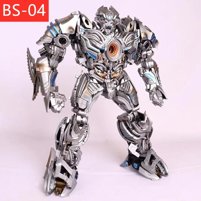 【IN STOCK】NEW Transformation BMB BS-04 BS04 FL-01 Galvatron Metallic KO UT R04 Model Action Figure Robot Toys IN BOX