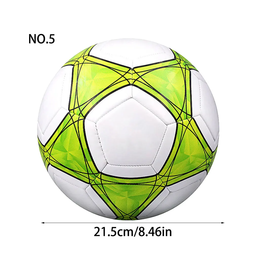 معيار الرسمي الحجم 5 PVC كرة القدم المهنية عالية الجودة آلة الخياطة في الهواء الطلق مباراة رياضية كرات تدريب كرة القدم