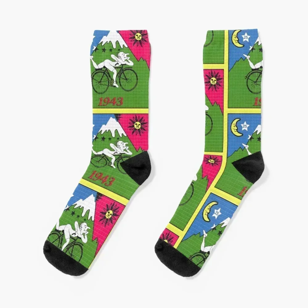 

LSD - 1943 Albert Hofmann Socks heated Antiskid soccer new in's hiphop Socks For Girls Men's