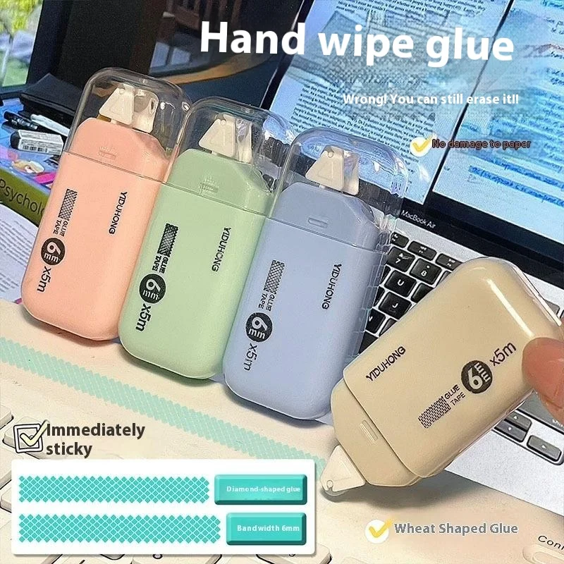.Hot Sale-4Pcs/1set Double-Sided Adhesive Dots Glue Tape Acid Free Safe Permanent Tape Roller Tape view 5