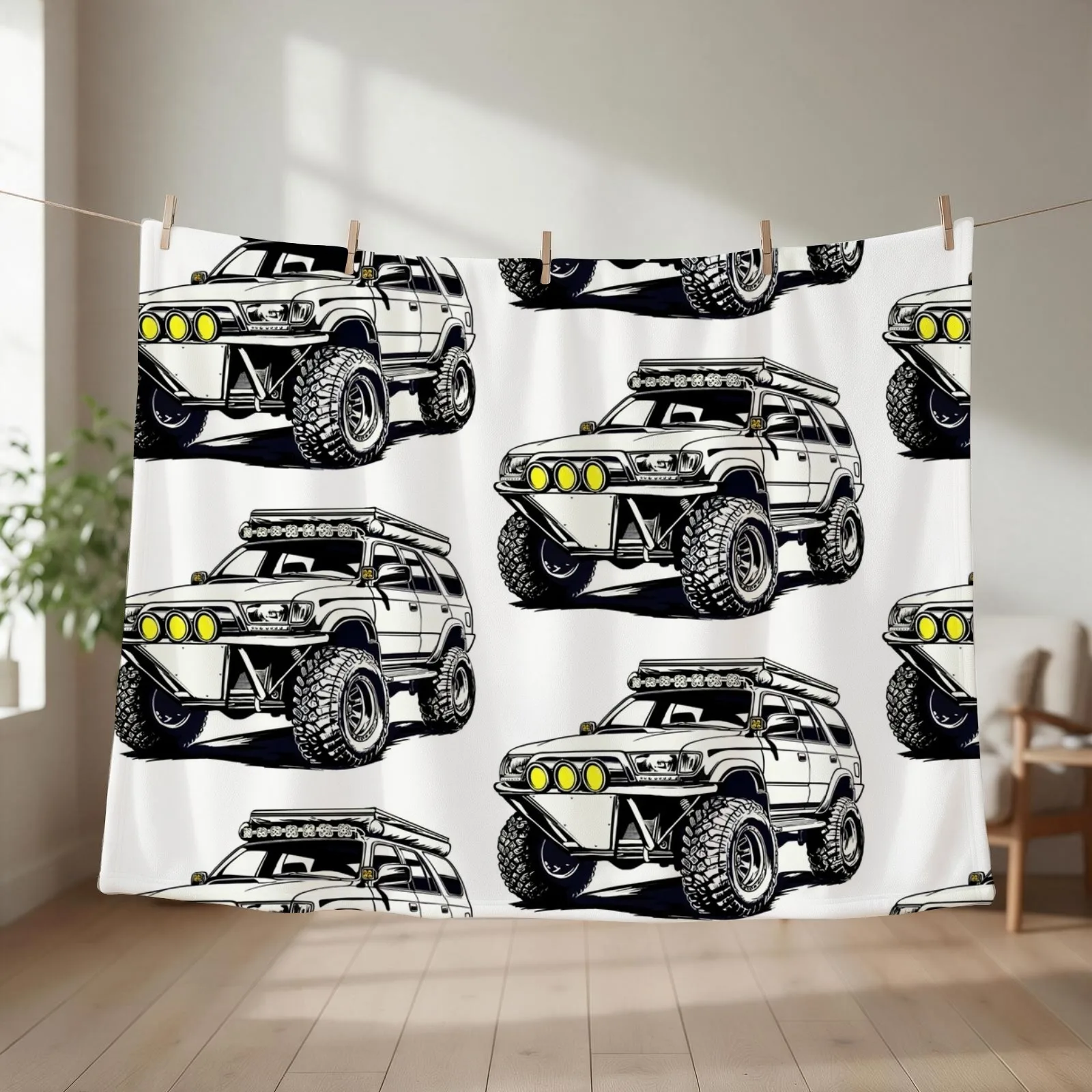 The crawler 2000 Throw Blanket couch cozy soft plush fuzzy picnic outdoor blanket