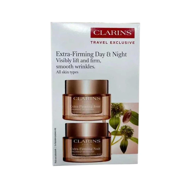 

Clarins Extra-Firming Day & Night Cream Duo (Nourishing), 50ml x2