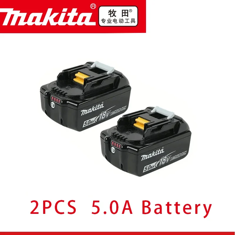 Original Makita BL1860 BL1850B BL1850 BL1840 BL1830 screwdriver battery & charger 18v Replacement Power Tool Batteries