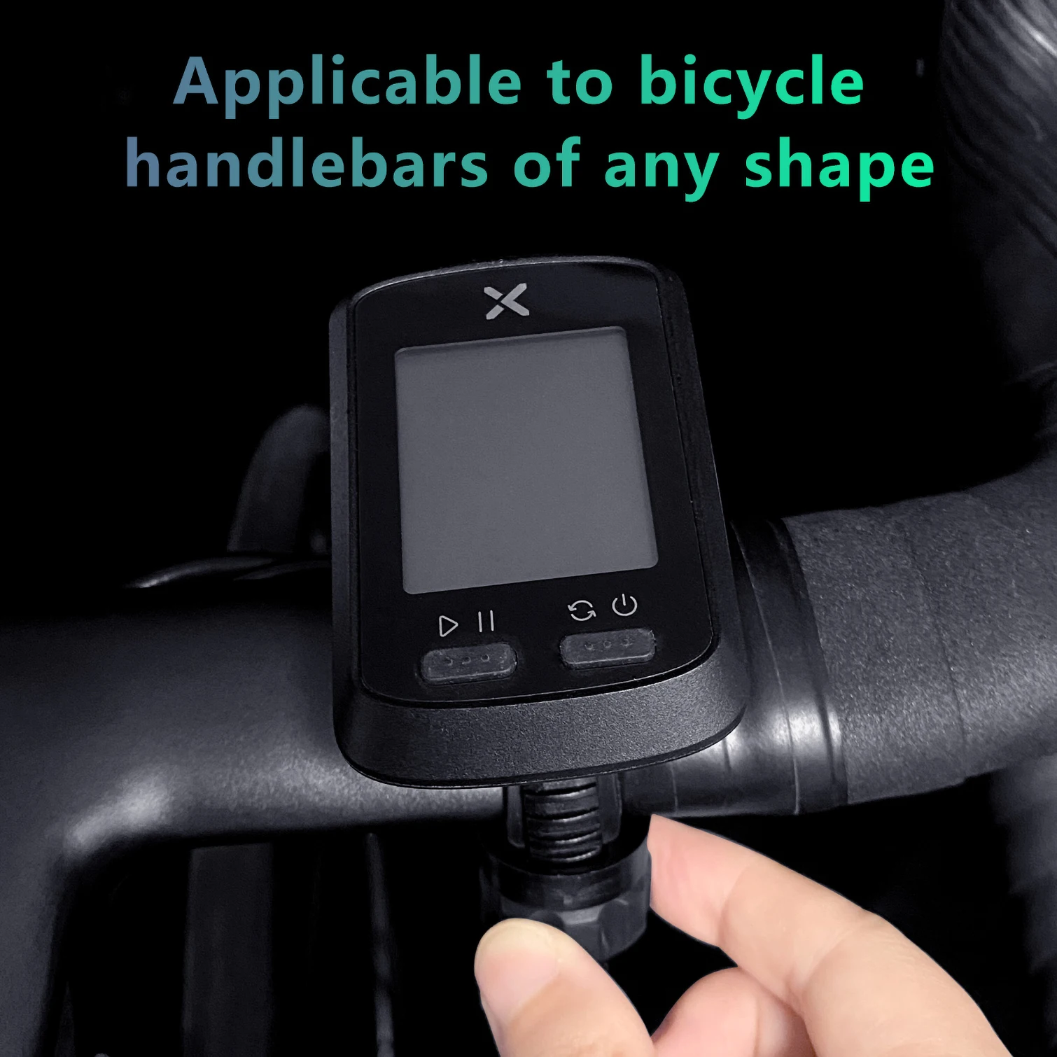 حامل حامل أضواء الدراجة العالمي GPS للكمبيوتر من CYCLAMI لـ Garmin XOSS