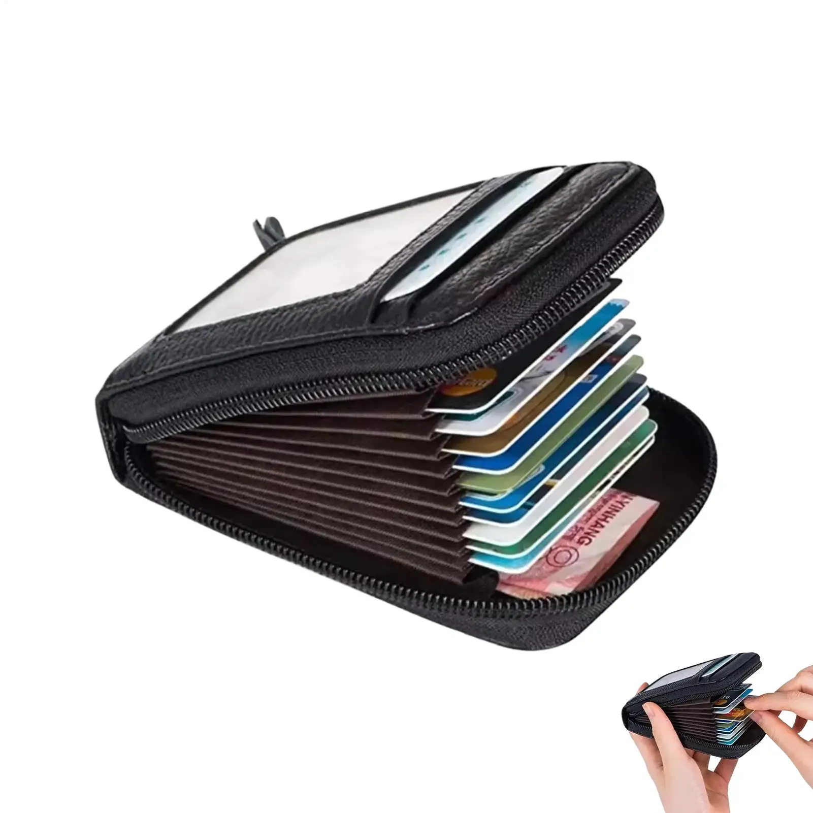 Fashion Zipper European and American Ladies Clutch Wallet Travel Portable Popular Zipper Coin Purse Phone Wallet