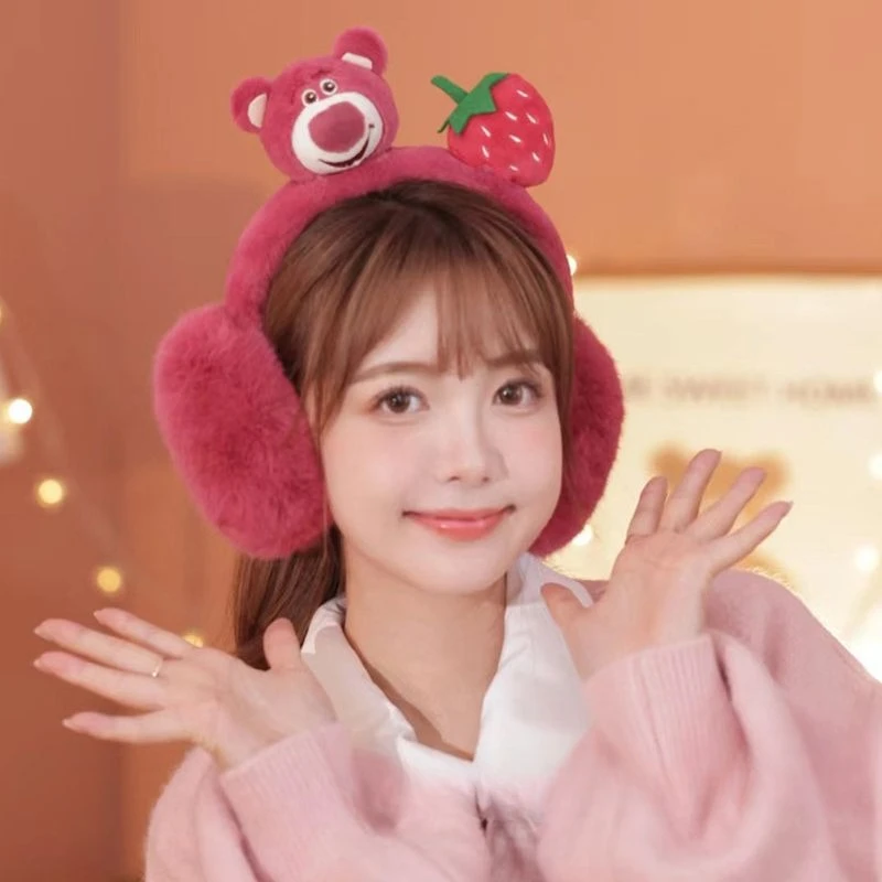 ديزني توي ستوري سيريز لوتسو الخريف والشتاء الكرتون لطيف الأذن يفشل المألوف والدافئة الأذن يغطي للجنسين للبنين والبنات #4