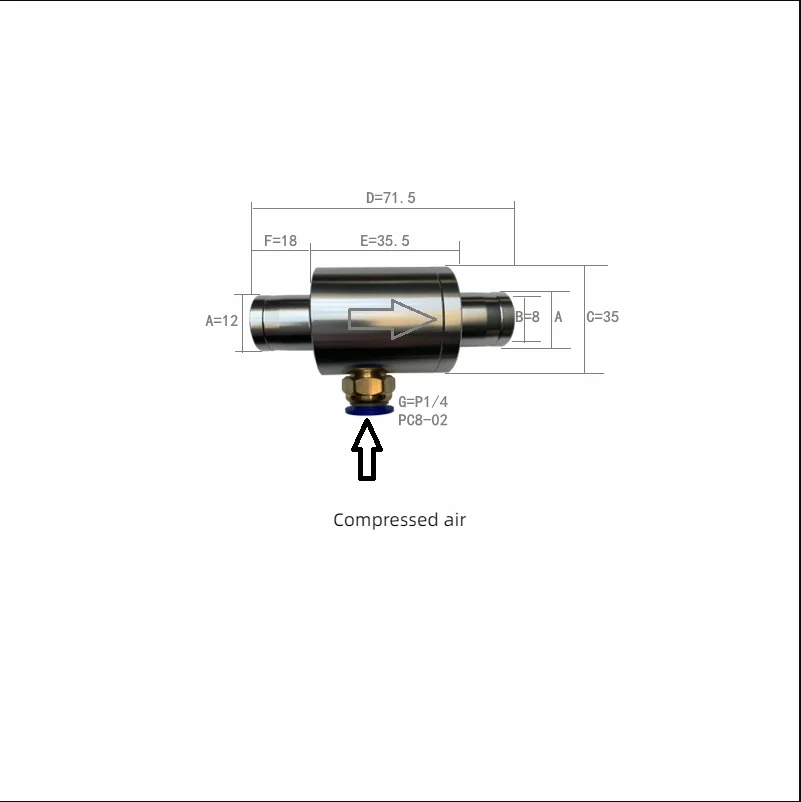 

Air Amplifier Pneumatic Conveyor Pneumatic Suction Device Particle Vacuum Conveyor Pneumatic Feeder Suction Machine