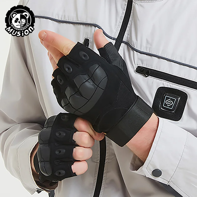 Musion Multifunktionale taktische Handschuhe, langlebig, kompakt, feine Verarbeitung, geeignet für Arbeiten im Freien
