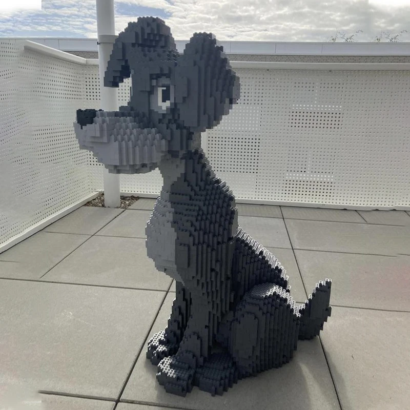 

5800 шт. MOC Tramp Disneying строительные блоки Рождественский подарок Эксклюзивная коллекционная витрина для творческих любителей