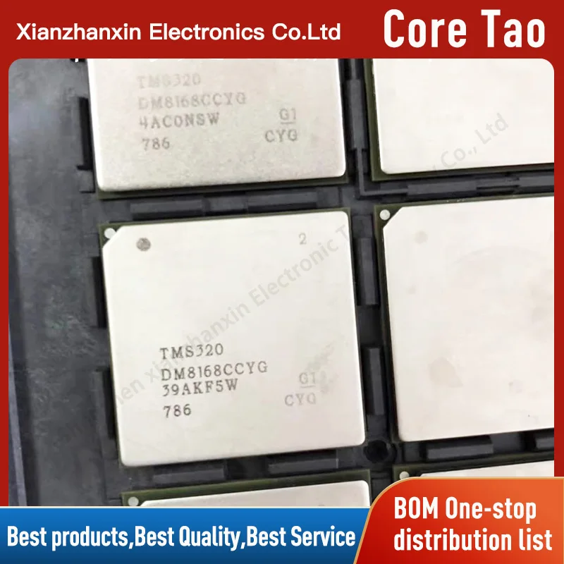 1PCS/LOT  TMS320DM8168CCYG TMS320DM8168 TMS320 DM8168CCYG BGA Digital signal controller chip in stock