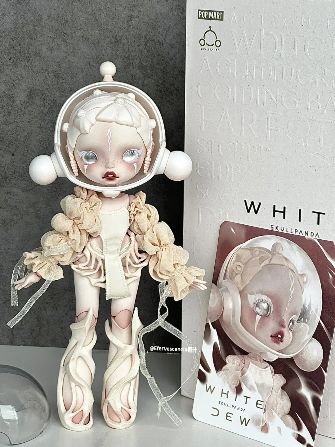 

POPMART оригинальная фигурка SKULLPANDA Big Family X HAMCUS, украшение BJD, милая игрушка, коллекция сюрпризов, подарки на день рождения