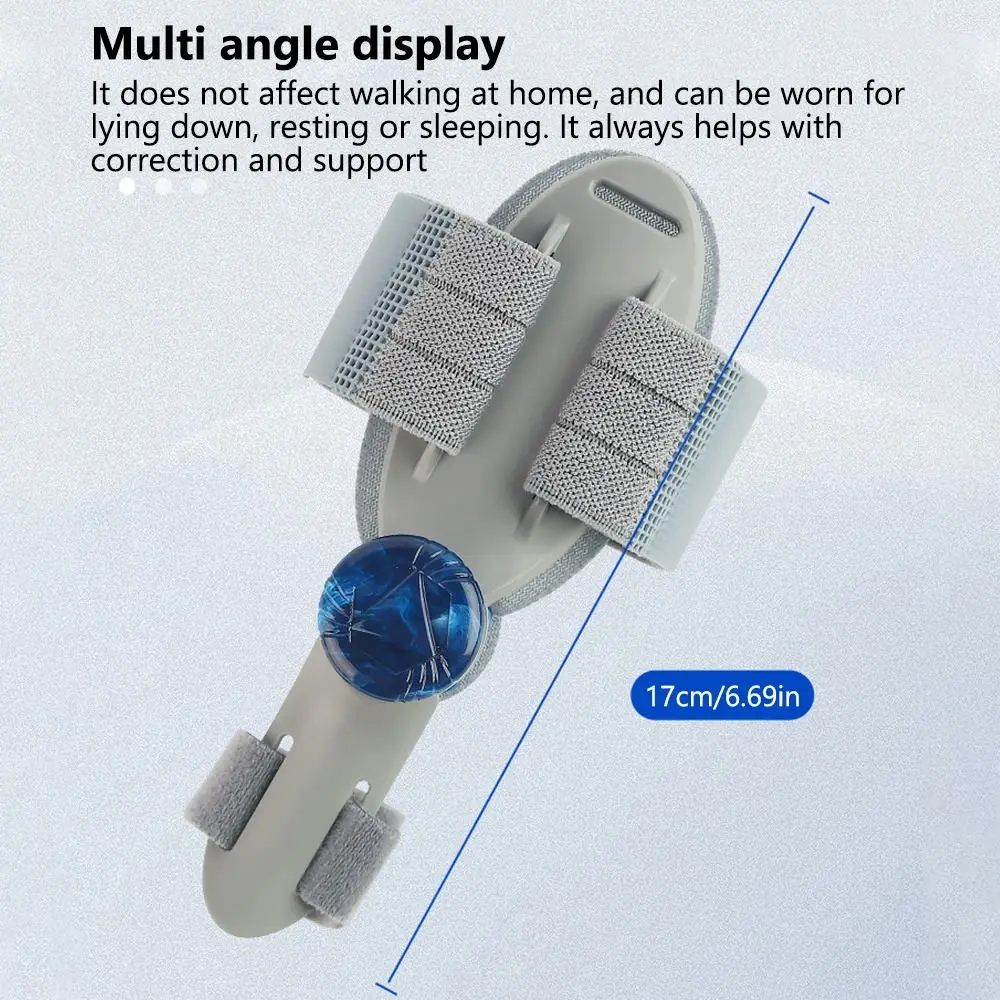

Полезный регулируемый корректор для пальцев ног, педикюр для вальгусной деформации, уход за ногами, брекеты для вальгусной деформации ног, вращающиеся ортопедические принадлежности, большой носок