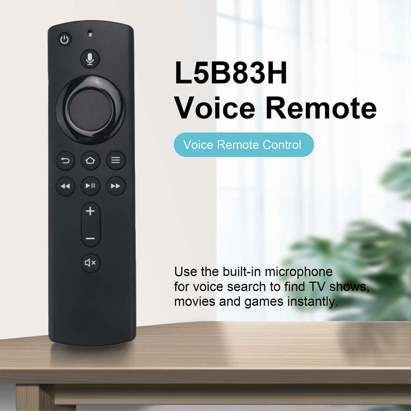 (NEW) New L5B83H Voice Remote Control Replacement For Amazon Fire Tv Stick 4K Fire TV Stick With Alexa Voice Remote