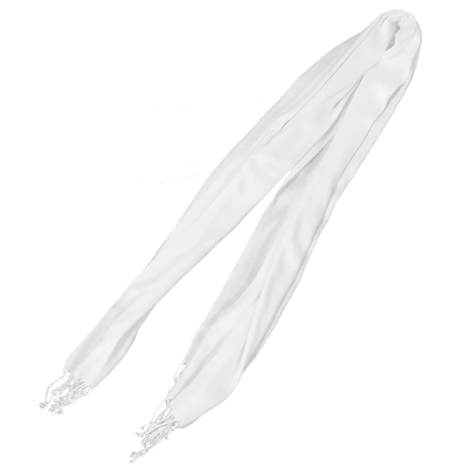 

1pc Pure Cotton Scarf White Gauze DIY Crafts Accessory Clean Smooth Grain Ideal for Painting Perfect Festival Gift