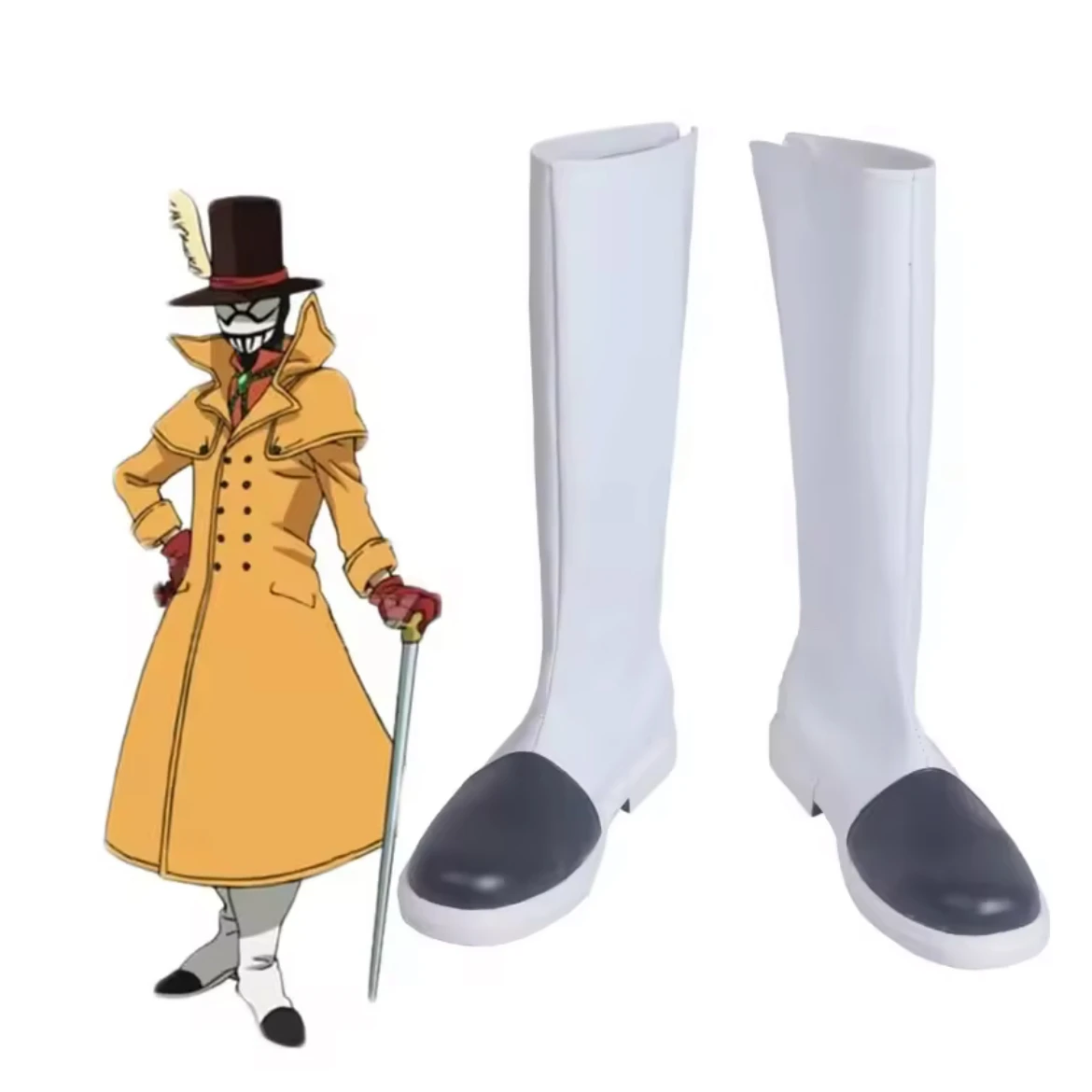 Mr. Compress Cosplay Shoes Boots My Hero Academia Atsuhiro Sako Anime Shoes