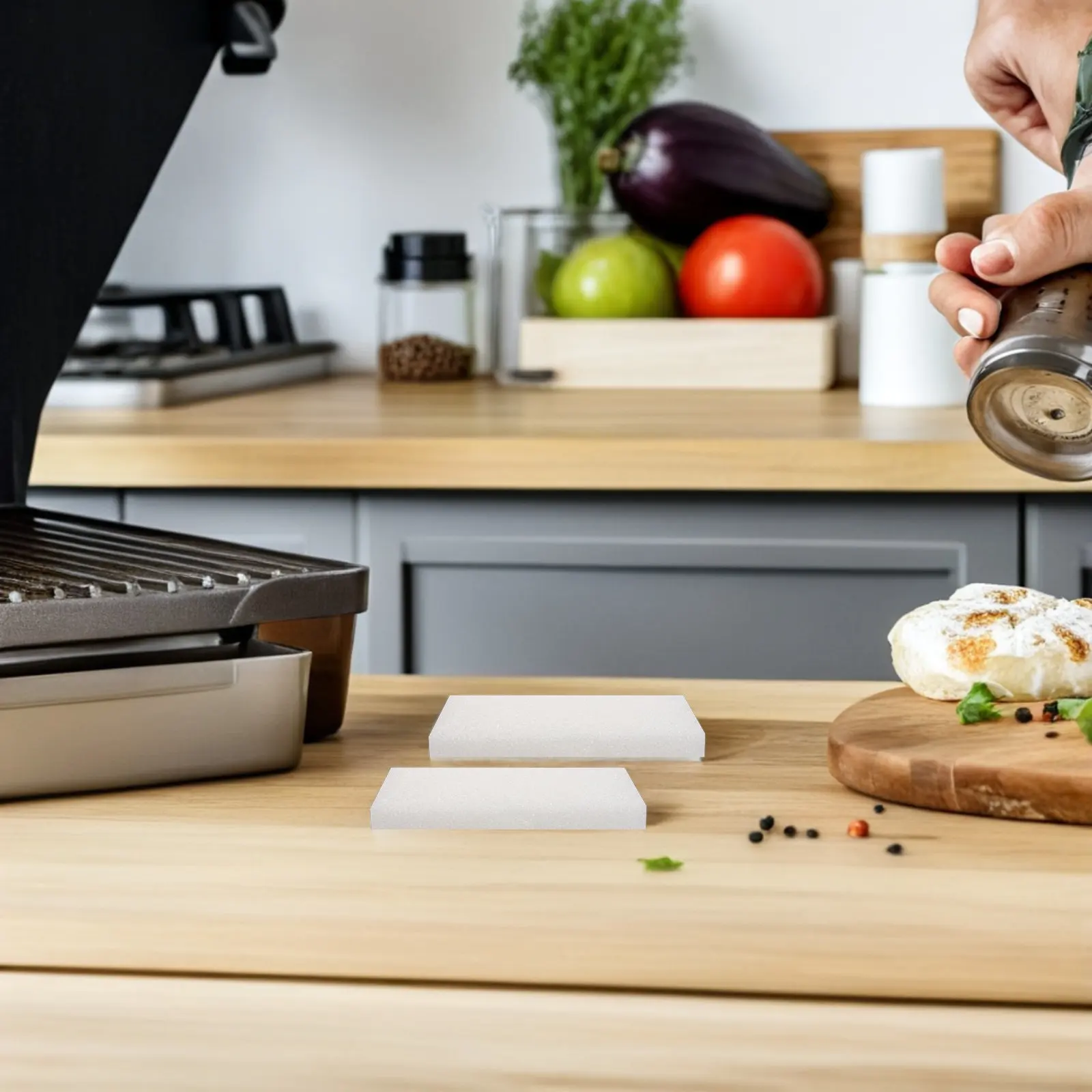 

Набор из 120 многослойных отрывных губок для мытья посуды, не царапающих поверхности, для кухонной раковины, сверхпрочные, впитывающие, для уборки дома и кухни