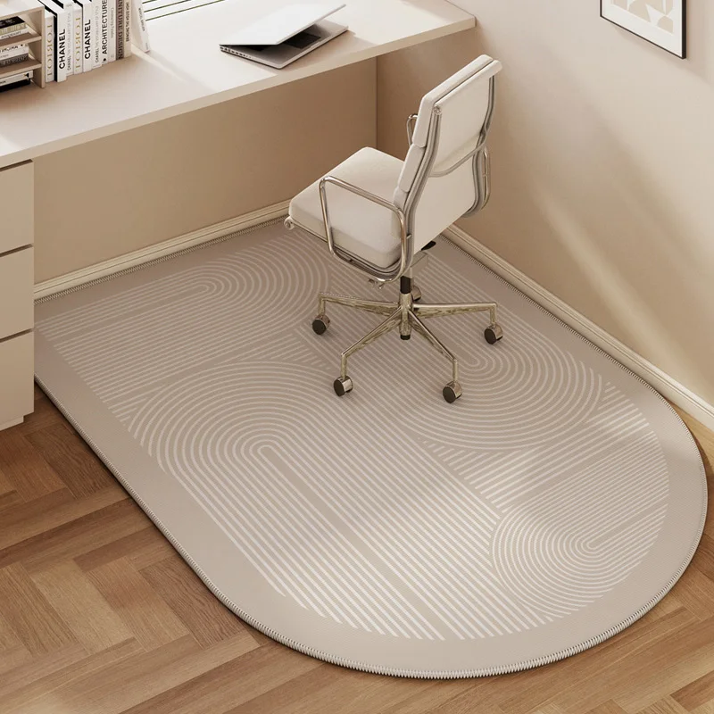 

Computer Chair Floor Mat Study Desk Swivel Chairs Carpet Bedroom Pulley Anti-scratch Wear-resistant Foot Mats Non-Slip Rug